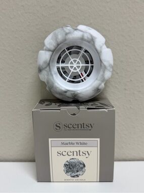 Scentsy Marble White Air Solo